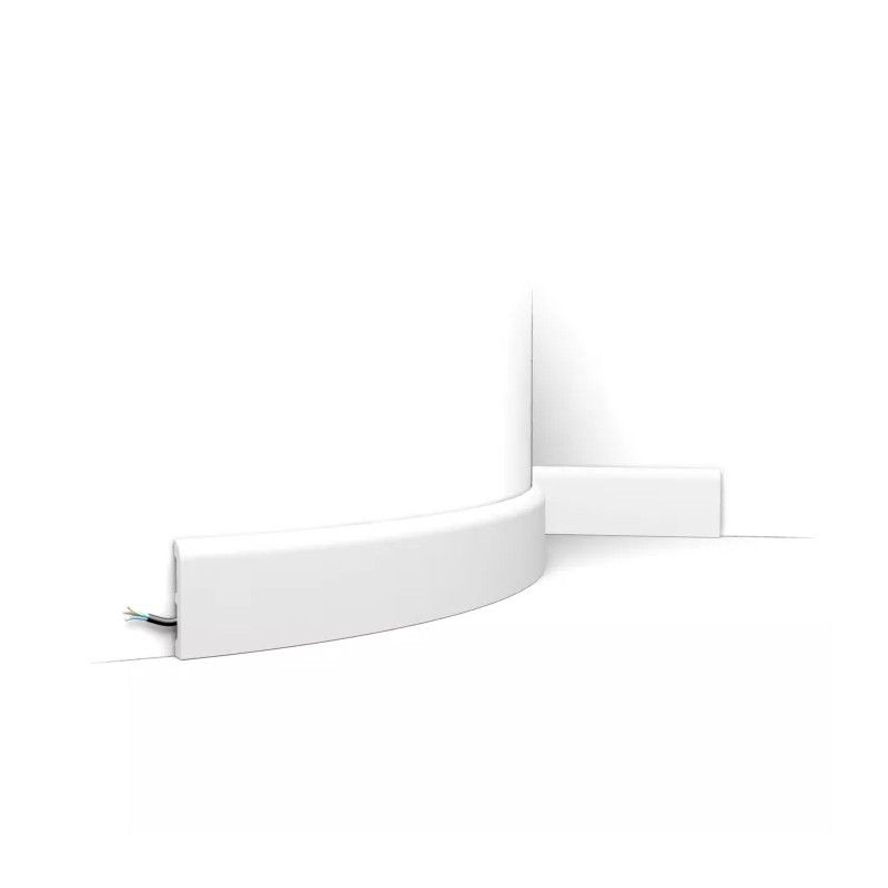 SX183F ORAC Plinth Flexible Flexible L200 x H7.5 x L1.3 cm ORAC DECOR 1 - Cimaise Tableau