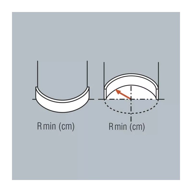 SX183F ORAC Plinth Flexible Flexible L200 x H7.5 x L1.3 cm ORAC DECOR 4 - Cimaise Tableau 