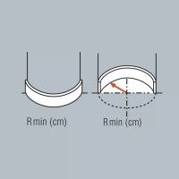 SX183F ORAC Plinth Flexible Flexible L200 x H7.5 x L1.3 cm ORAC DECOR 4 - Cimaise Tableau