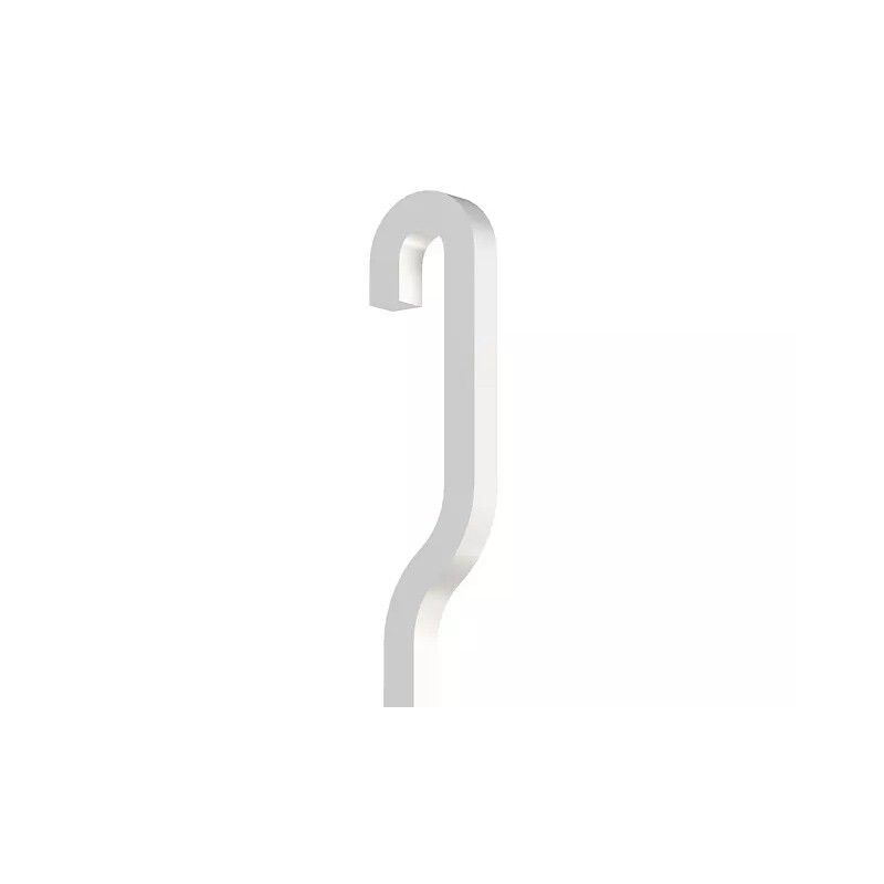 S-förmige Stangen für R30-Stuhlschiene 200 cm Newly 1 - Cimaise Tableau 