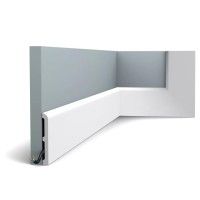 SX184 ORAC Battiscopa in Duropolymer L200 x H11 x L1,3 cm ORAC DECOR 5 - Cimaise Tableau 