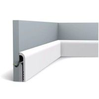 SX185 ORAC Plinthe Duropolymer L200 x H12 x L2,5 cm ORAC DECOR 3 - Cimaise Tableau