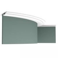 SX187F ORAC Flexibler Sockel Flex L200 x H7,5 x L1,2 cm ORAC DECOR 3 - Cimaise Tableau