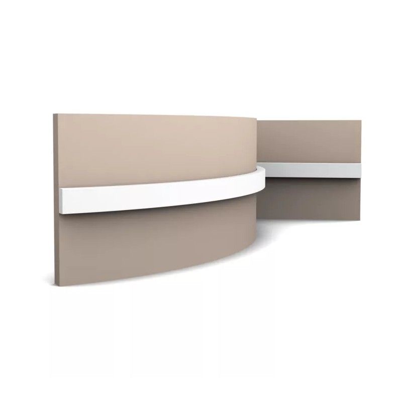 SX194F ORAC Flexible Plinth Flexible L200 x H2 x L1 cm ORAC DECOR 5 - Cimaise Tableau 