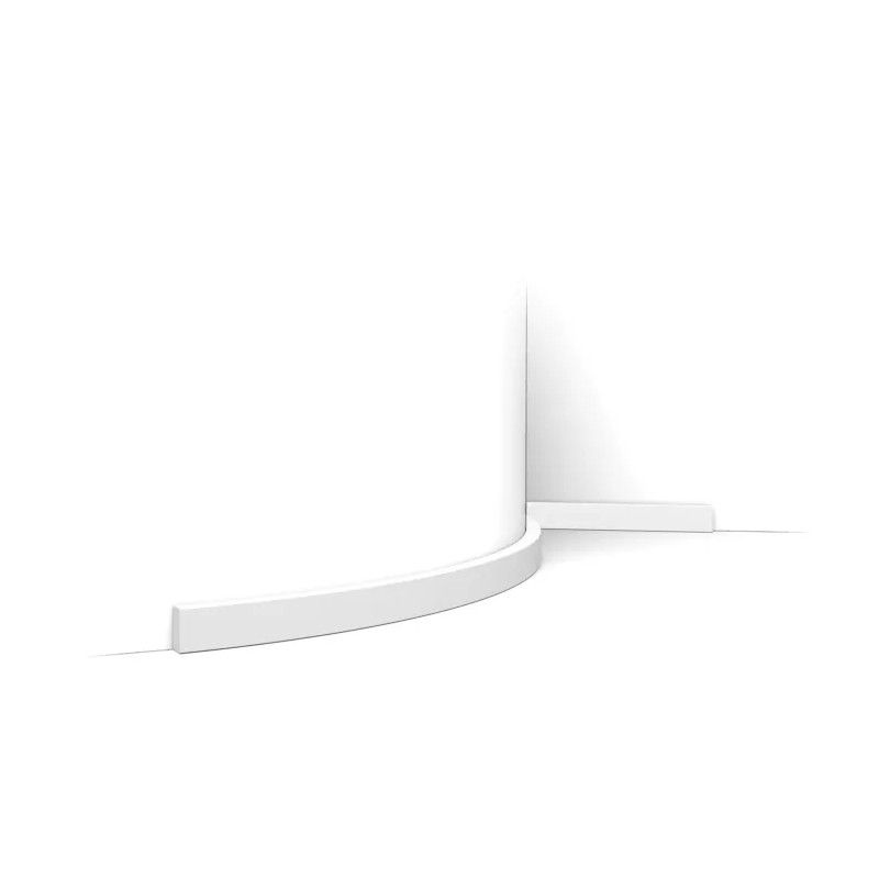 SX194F ORAC Battiscopa flessibile Flex L200 x H2 x L1 cm ORAC DECOR 1 - Cimasa per quadri