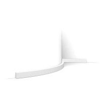 SX194F ORAC Battiscopa flessibile Flex L200 x H2 x L1 cm ORAC DECOR 1 - Cimasa per quadri