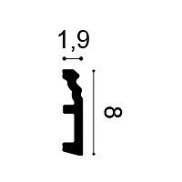 SX195 ORAC Duropolymer Plinth L200 x H8 x L1.9 cm ORAC DECOR 2 - Cimaise Tableau