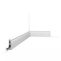 SX195 ORAC Battiscopa Duropolymer L200 x H8 x L1,9 cm ORAC DECOR 1 - Cornice Quadro