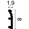 SX195F ORAC Placa base flexible Flexible L200 x H8 x L1.9 cm ORAC DECOR 2 - Cimaise Tableau 