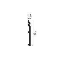 SX206 ORAC Duropolymer Plinth L200 x H18 x L1,8 cm ORAC DECOR 2 - Cimaise Tableau