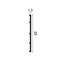 SX207 ORAC Duropolímero Plinth L200 x H25 x L1,3 cm ORAC DECOR 3 - Cimaise Tableau 