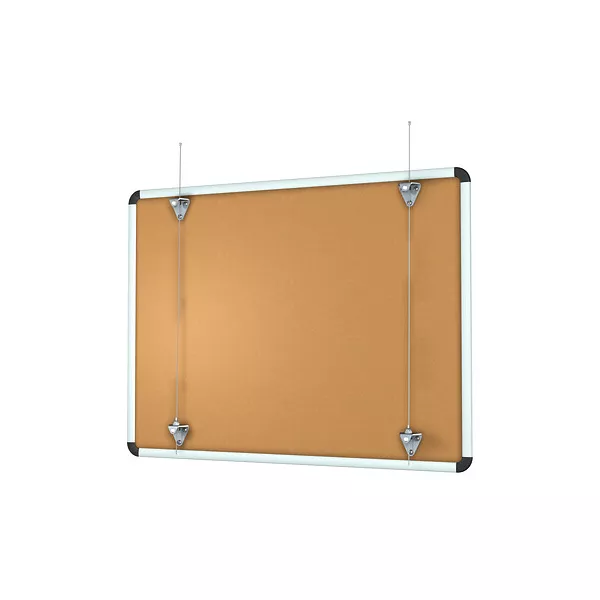 Set accrochage panneau blanc ARTI TEQ 1 - Cimaise Tableau 