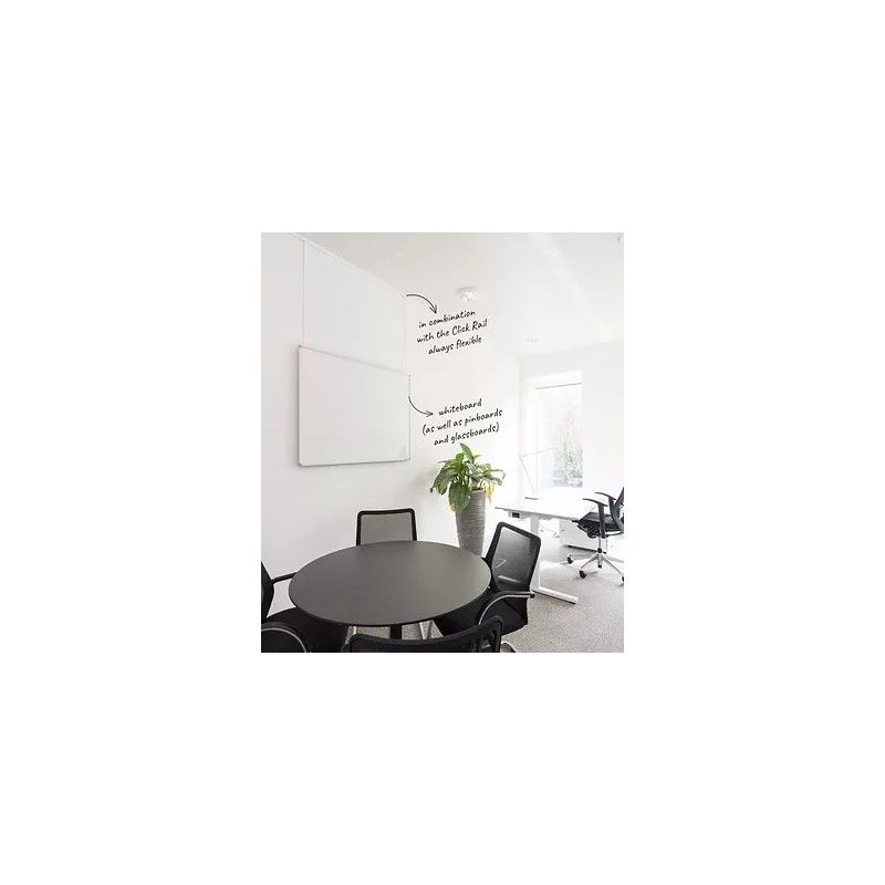 Set accrochage panneau blanc ARTI TEQ 13 - Cimaise Tableau 