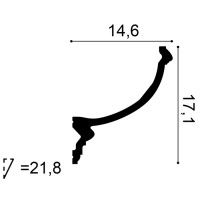 C900 ORAC Indirect lighting Purotouch L200 x H17.1 x L14.6 cm ORAC DECOR 3 - Cimaise Tableau 