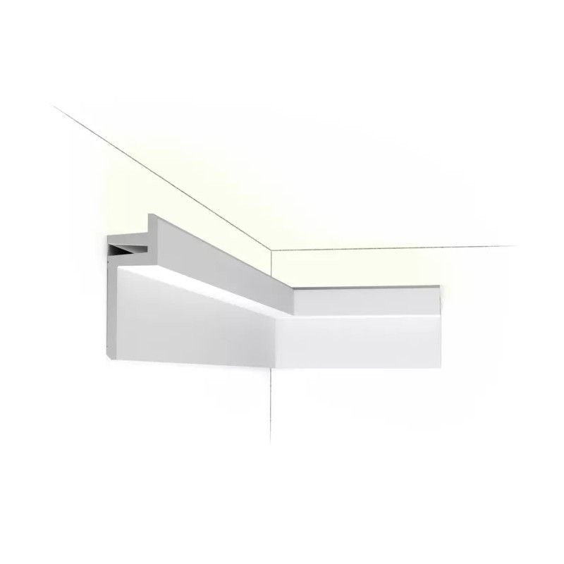 C382 Illuminazione indiretta Purotouch L200 x H14 x L5 cm ORAC DECOR 1 - Cornice per quadri