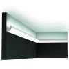 CX188 Indirekte Beleuchtung Durofoam L200 x H3,4 x L3 cm ORAC DECOR 4 - Cimaise Tableau 