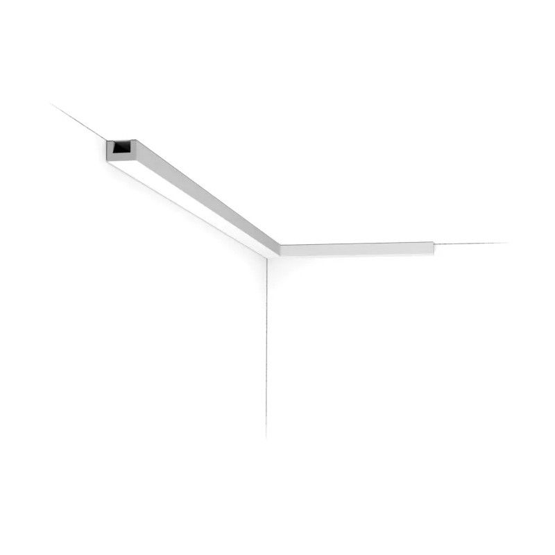 CX190 ORAC Profilo multifunzionale Durofoam L200 x H2 x L3 cm ORAC DECOR 4 - Cimaise Tableau 