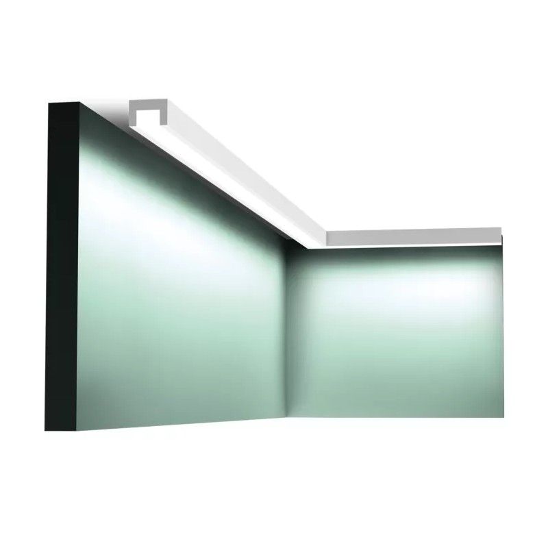 CX190 ORAC Perfil multifuncional Durofoam L200 x H2 x L3 cm ORAC DECOR 5 - Cimaise Tableau 