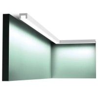 CX190 ORAC Perfil multifuncional Durofoam L200 x H2 x L3 cm ORAC DECOR 5 - Cimaise Tableau 