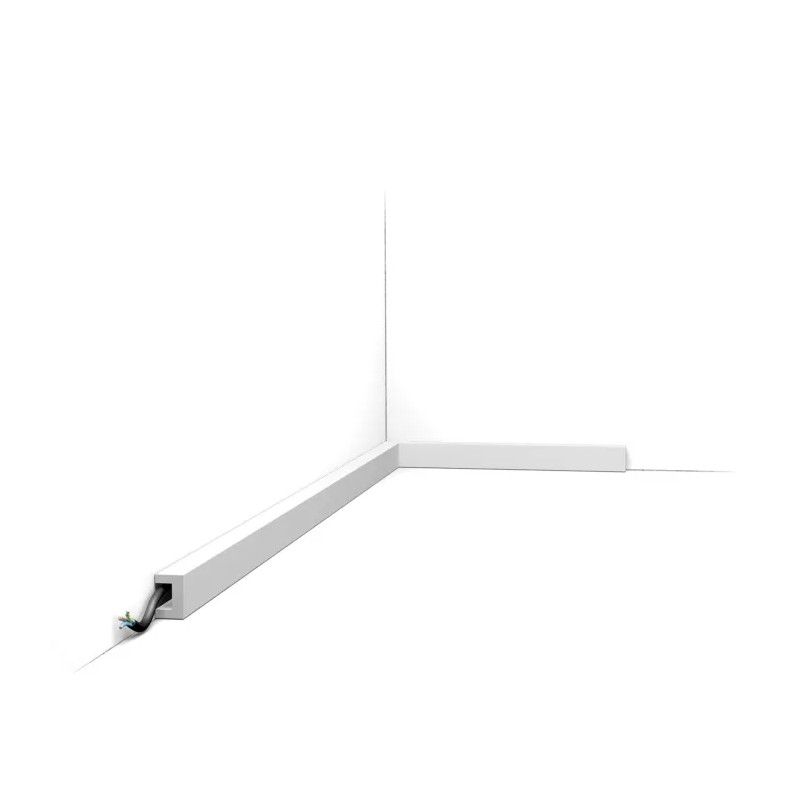 CX190 ORAC Perfil multifuncional Durofoam L200 x H2 x L3 cm ORAC DECOR 7 - Cimaise Tableau 