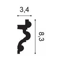 C324 ORAC Corniche Purotouch L200 x H8.3 x L3,4 cm ORAC DECOR 3 - Cimaise Tableau 