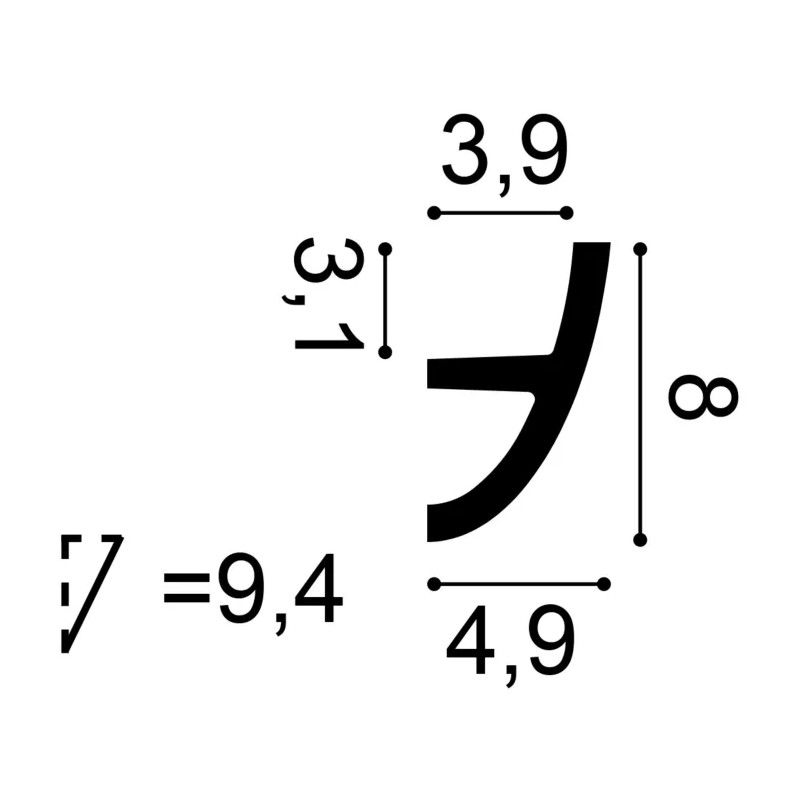 C373 ORAC Illuminazione indiretta in Purotouch L200 x H8 x L5 cm ORAC DECOR 3 - Cimaise Tableau 