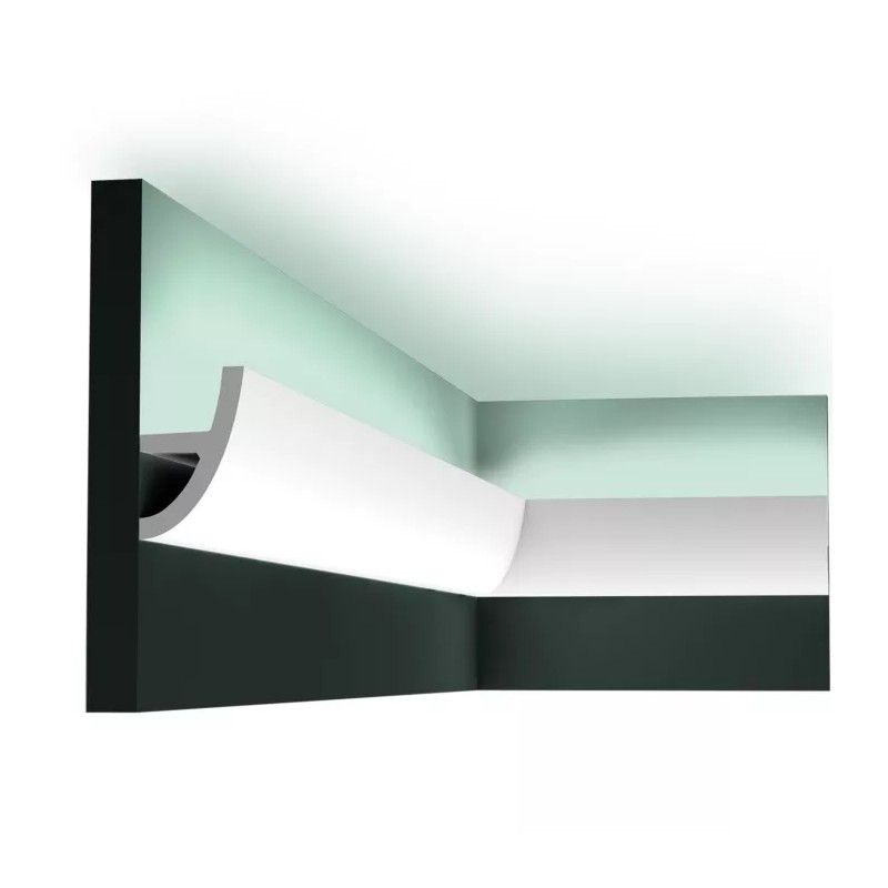 C373 ORAC Illuminazione indiretta in Purotouch L200 x H8 x L5 cm ORAC DECOR 4 - Cimaise Tableau 