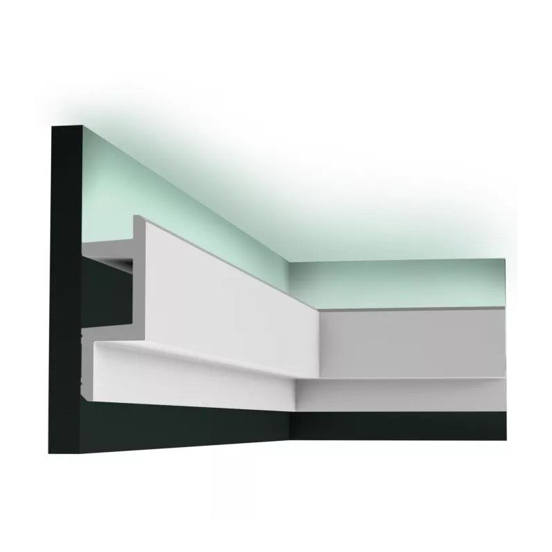 C383 ORAC Illuminazione indiretta in Purotouch L200 x H14 x L5 cm ORAC DECOR 4 - Cornice per quadri