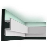 C383 ORAC Illuminazione indiretta in Purotouch L200 x H14 x L5 cm ORAC DECOR 4 - Cornice per quadri