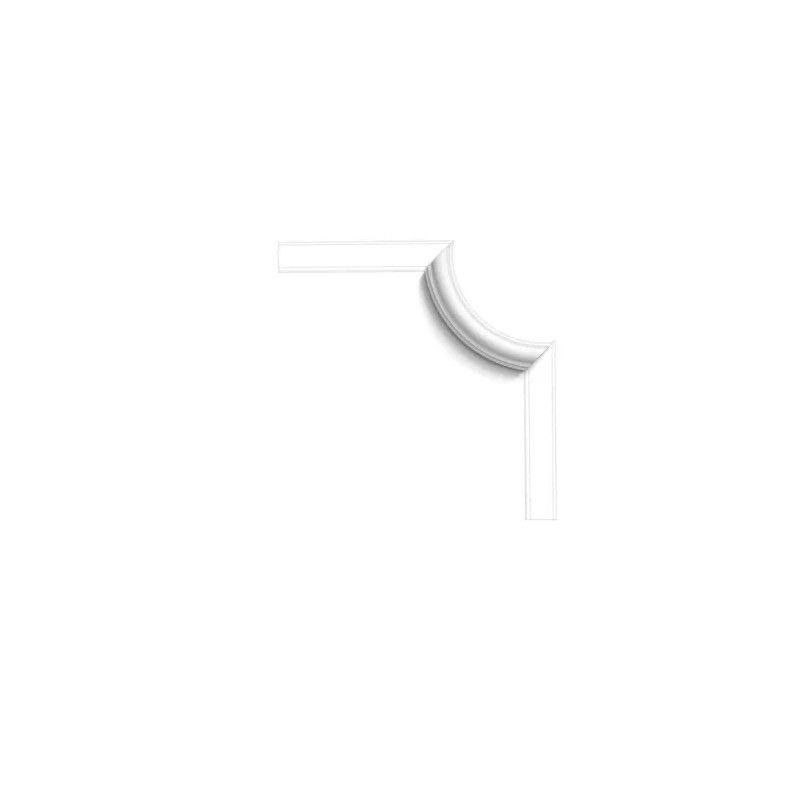 PX120A ORAC Corner for PX120 Duropolymer L19 x H2 x L8,8 cm ORAC DECOR 1 - Cimaise Tableau 