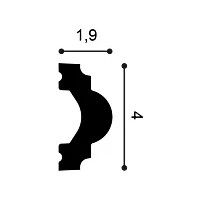 PX120A ORAC Corner for PX120 Duropolymer L19 x H2 x L8,8 cm ORAC DECOR 3 - Cimaise Tableau 