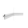 PX198 ORAC Cimaise Duropolymer L200 x H8.3 x L2 cm ORAC DECOR 1 - Cimaise Tableau 