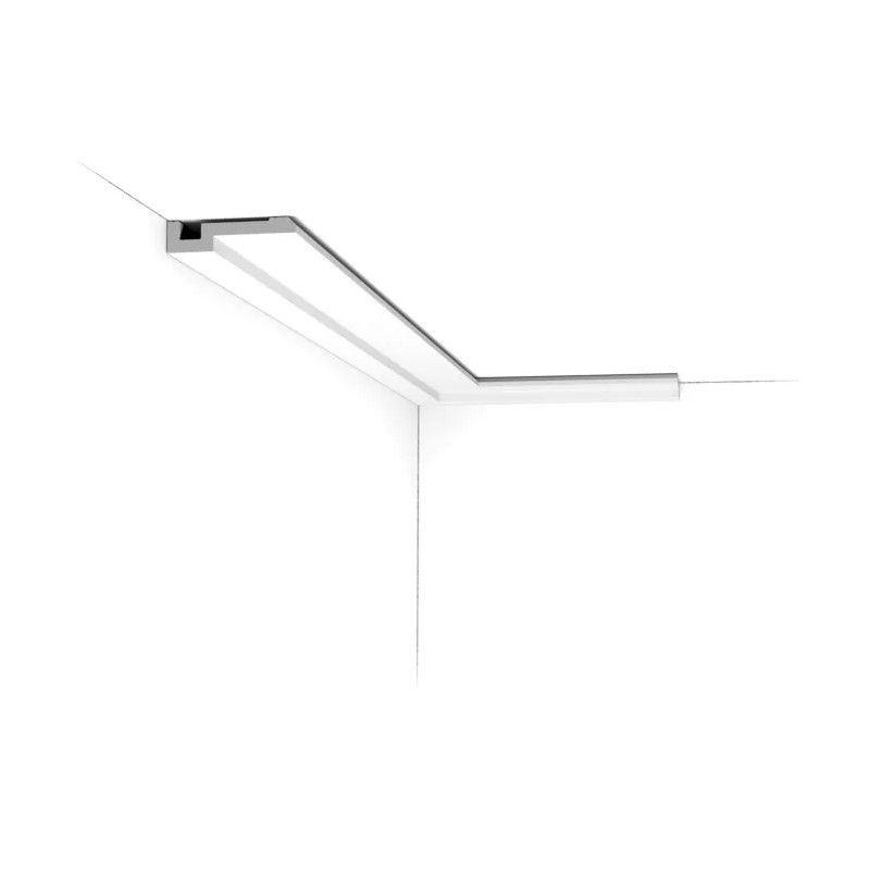 PX198 ORAC Duropolymer L200 x H8.3 x L2 cm ORAC DECOR 4 - Cimaise Tableau 