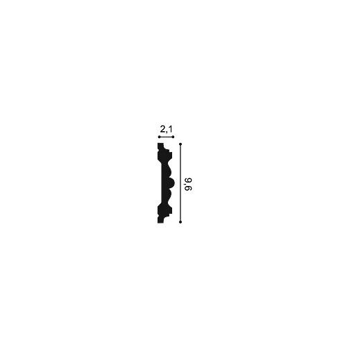 P9020 ORAC Durofoam Cimaise L200 x H9.6 x L2.1 cm ORAC DECOR 3 - Cimaise Tableau