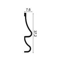 P3071 ORAC Cimaise Durofoam L200 x H37.2 x L7.6 cm ORAC DECOR 3 - Cimaise Tableau 