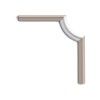 P8030C ORAC Ecke für P8030 Durofoam L19 x H1,7 x B8,6 cm ORAC DECOR 4 - Cimaise Tableau 