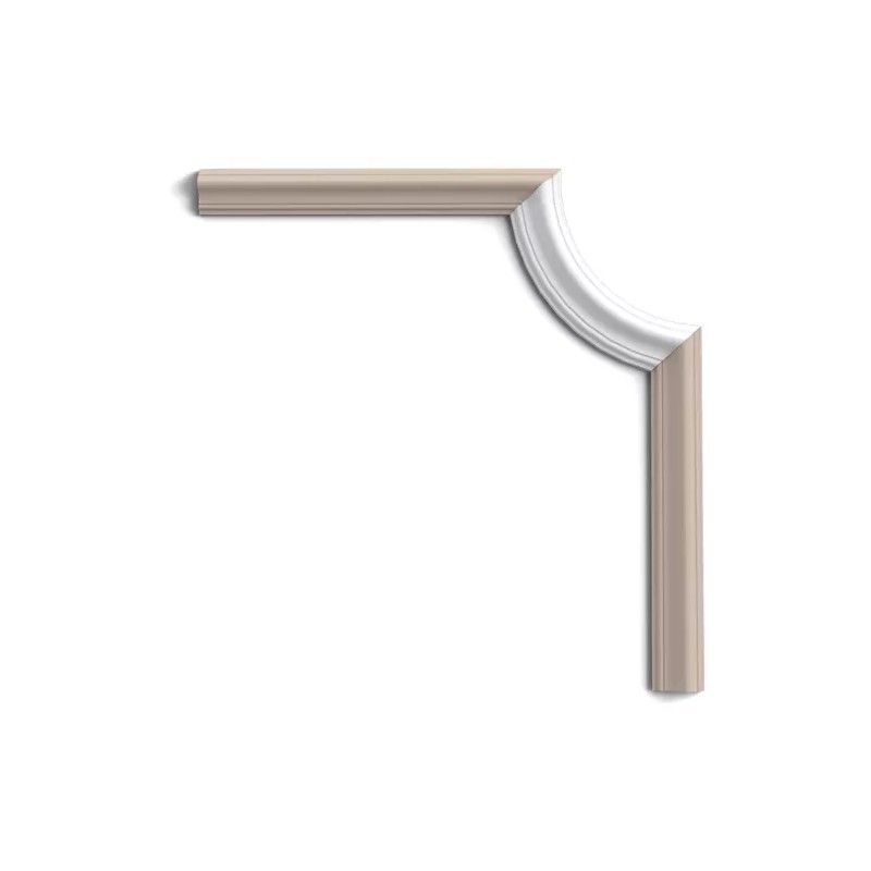 P8030C ORAC Corner for P8030 Durofoam L19 x H1,7 x L8,6 cm ORAC DECOR 4 - Cimaise Tableau 