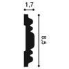 P7030 ORAC Durofoam Bilderleiste L200 x H8,5 x B1,7 cm ORAC DECOR 3 - Cimaise Tableau 