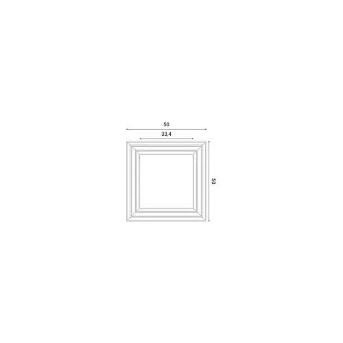 W121 ORAC Pannello murale 3D Purotouch L50 x H50 x L3,2 cm ORAC DECOR 3 - Cornice Quadro