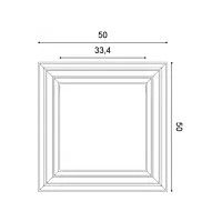 W121 OrAC panel de pared 3D Purotouch L50 x H50 x L3.2 cm ORAC DECOR 3 - Cimaise Tableau 