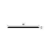 W214 ORAC 3D Wandplatte Purotouch L200 x H40 x L1,5 cm ORAC DECOR 3 - Cimaise Tableau