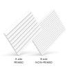 WX204-2600 ORAC 3D wall panel Duropolymer L260 x H25 x L1.6 cm ORAC DECOR 4 - Cimaise Tableau 