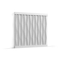 W112 ORAC Pannello murale 3D Purotouch L200 x H25 x L1,9 cm ORAC DECOR 4 - Cimice da Tavolo