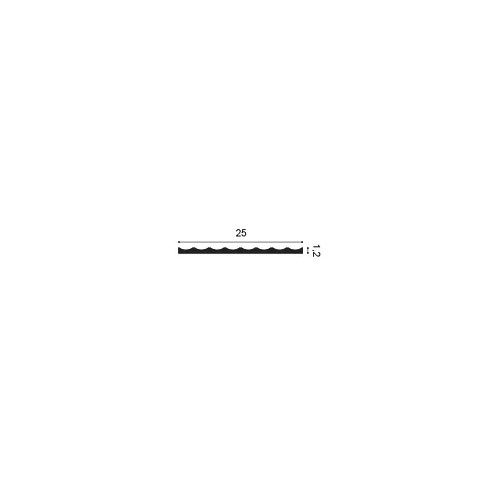 W109F ORAC Wall Panel FLEX 3D Flex L200 x H25 x L1,2 cm ORAC DECOR 3 - Cimaise Tableau