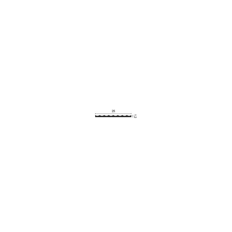 W109F ORAC Wall Panel FLEX 3D Flex L200 x H25 x L1,2 cm ORAC DECOR 3 - Cimaise Tableau 