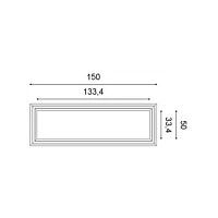 W120 ORAC Panneau mural 3D Purotouch L150 x H50 x L3,2 cm ORAC DECOR 3 - Cimaise Tableau