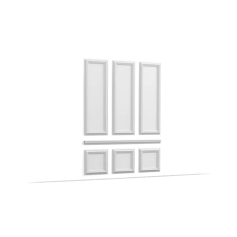 W120 ORAC Pannello murale 3D Purotouch L150 x H50 x P3,2 cm ORAC DECOR 4 - Cimasa per Quadri