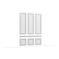 Pannello murale 3D ORAC W120 Purotouch L150 x H50 x P3,2 cm ORAC DECOR 4 - Cimaise Tableau 