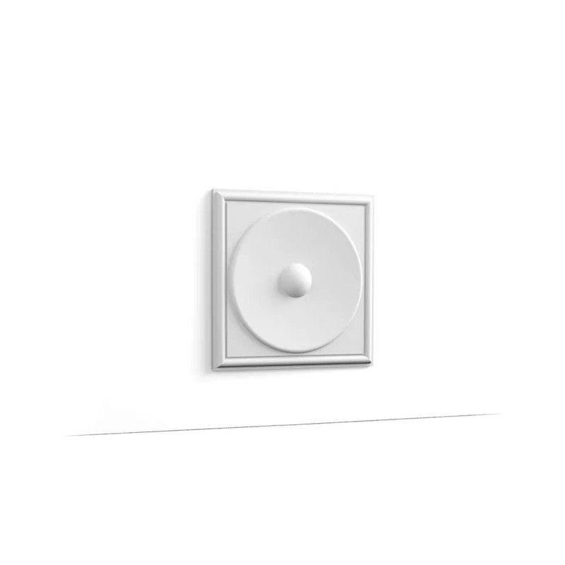 W122 ORAC Pannello murale 3D in Purotouch L33,3 x H33,3 x L2,6 cm ORAC DECOR 1 - Cimaise Tableau 