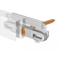 Paquete de 6 Click & connect para mini clic (ADICIONAL) - riel para cuadros colgado nuevamente ARTI TEQ 4 - Cimaise Tableau 